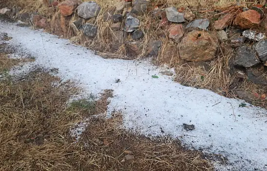 Konya'nın o ilçesini dolu vurdu!