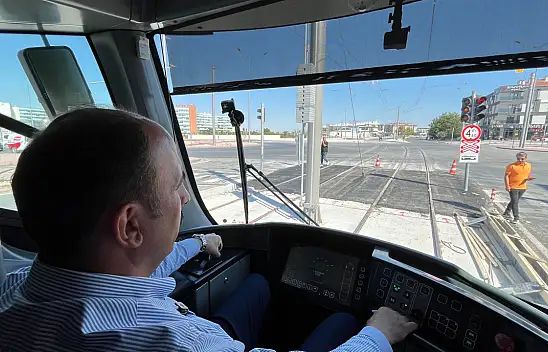 Konya'nın yeni tramvay hattı açılıyor! Başkan Altay ilk testi yaptı