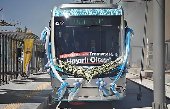 Konya'nın yeni tramvay hattı açıldı!