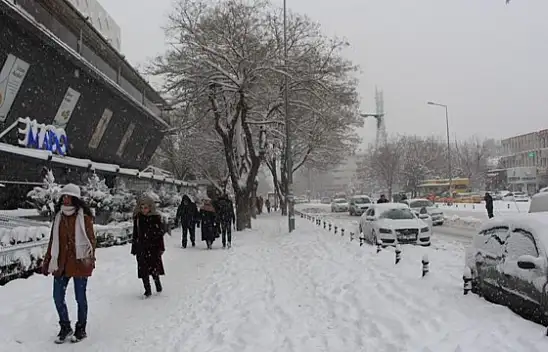 Konya'ya kar geliyor! 19 ilçe beyaza bürünecek!