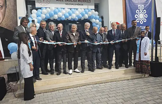 Konya'ya yeni sağlık merkezi! O mahallede açılış yapıldı!