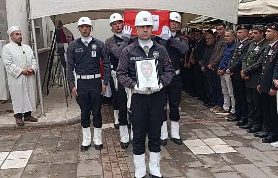 Konyalı başkomiser dualarla toprağa verildi