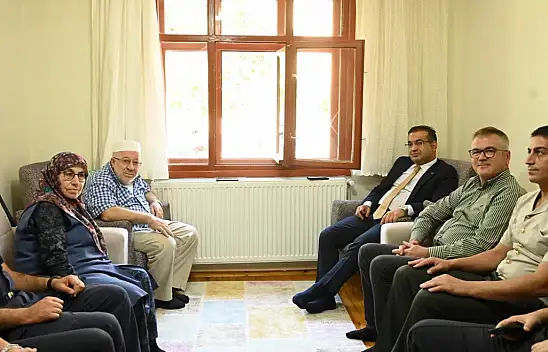 Konyalı Şehit Muhsin Kiremitçi'nin ailesine anlamlı ziyaret!