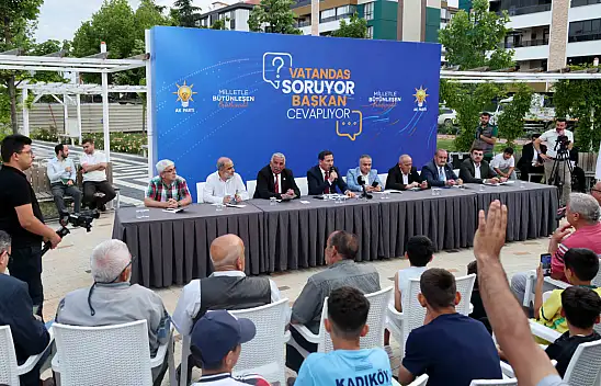 Konyalılar sordu, başkanlar yanıtladı! Yatırımlar ve projeler konuşuldu