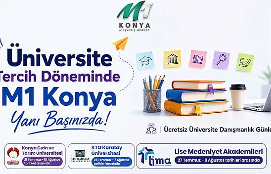 M1 Konya AVM'de tercih dönemi başladı! Uzmanlardan ücretsiz destek