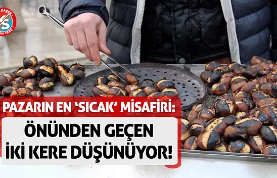 Pazarın En 'Sıcak' Misafiri: Önünden Geçen İki Kere Düşünüyor!