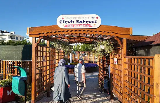 Selçuklu Çiçek Bahçesi hafta sonlarının vazgeçilmezi oldu! Konyalılar akın ediyor