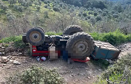 Tarlaya değil, ölüme gittiler! Devrilen traktörün altında kalan aile hayatını kaybetti