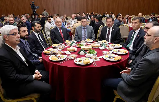 Toplumun manevi rehberleri Karatay'da bir araya geldi!