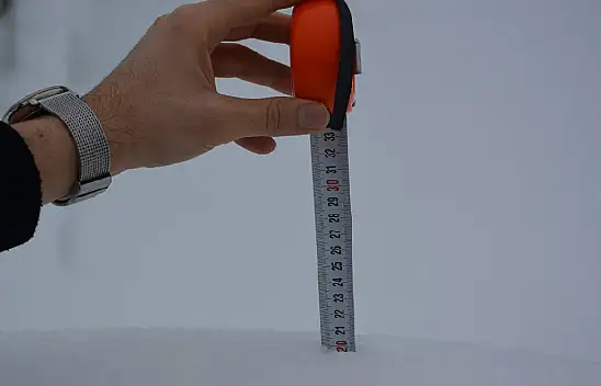 Valilik Konya'ya saat ve ölçü verdi! 2 ilçeye kuvvetli kar geliyor!