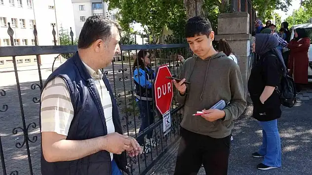 1 dakika ile sınavı kaçırdı