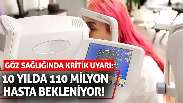 10 Yılda 110 Milyon Glokom Hastası Bekleniyor!