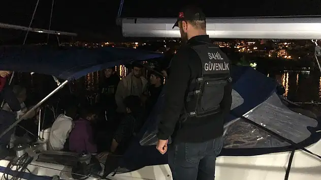 106 kaçak göçmen ile 1 kaçakçı yakalandı