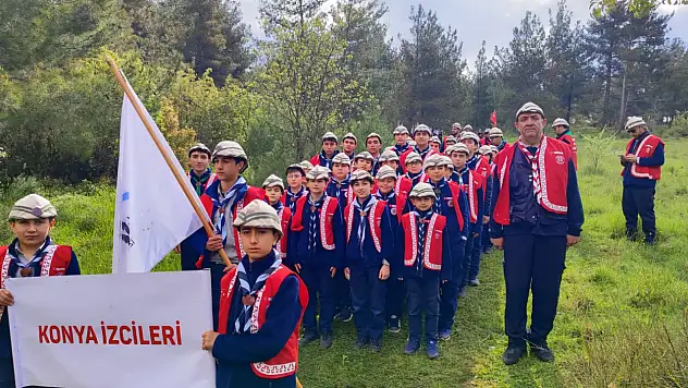 111 yıl sonra aynı yolda, aynı ruhla! Meramlı İzciler vatan nöbetinde