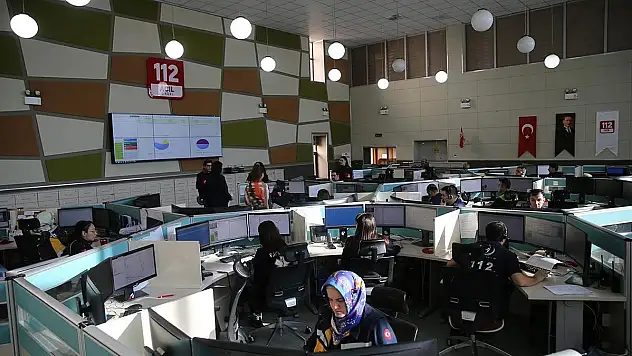 112 Acil Çağrı Merkezleri, bir yılda 97 milyon kez arandı