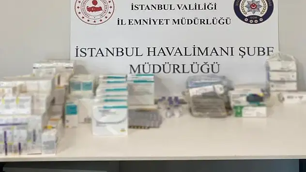12 milyon lira değerinde ilaç ele geçirildi