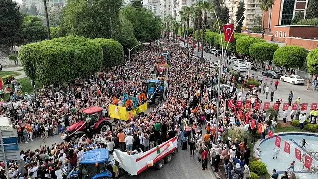 12. Portakal Çiçeği Karnavalına coşku ve katılım üst seviyede
