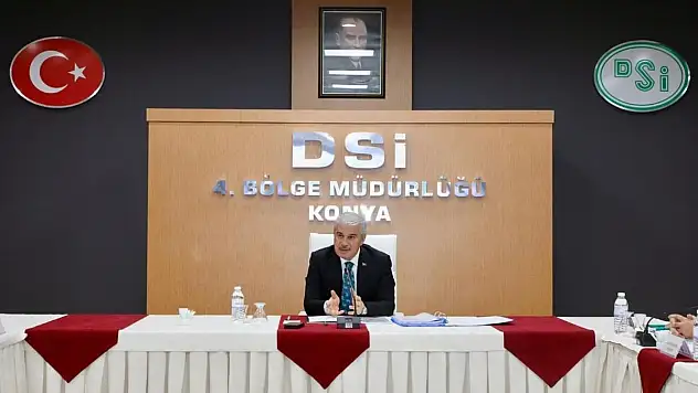 Konya'da sel ve taşkın riski için toplantı yapıldı!