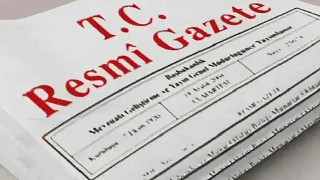 15 Ağustos 2025 tarihli Resmî Gazete kararları