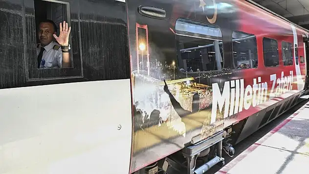 15 Temmuz Demokrasi ve Milli Birlik Treni Ankara'dan yola çıktı