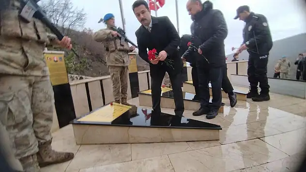 16 yıl önce şehit olan 7 asker için anma töreni