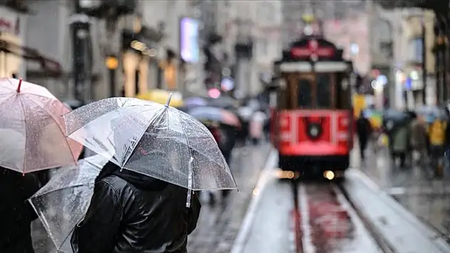 17 il için 'sarı' uyarı: Kuvvetli yağışa dikkat!