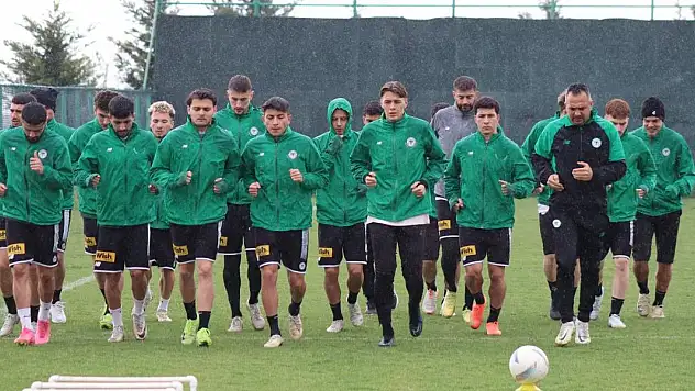 1922 Konyaspor'da kritik karşılaşmanın hazırlıkları başladı!