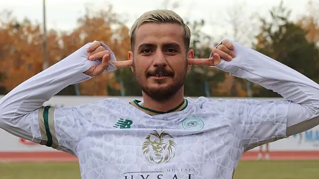 1922 Konyaspor'da Uğur Ahmet gol orucuna son verdi