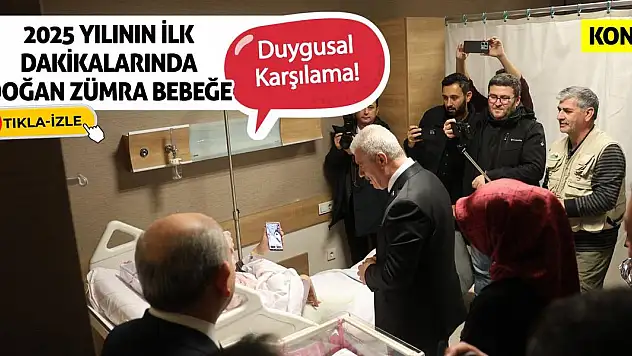 2025 Yılının İlk Dakikalarında Doğan Zümra Bebeğe Duygusal Karşılama!