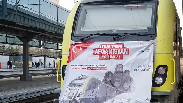 21'inci İyilik Treni Afganistan'a ulaştı