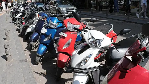 342 motosiklet sürücüsüne 2 milyon lira para cezası