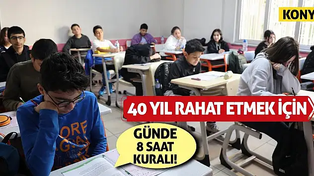 40 Yıl Rahat Etmek İçin Günde 8 Saat Kuralı!