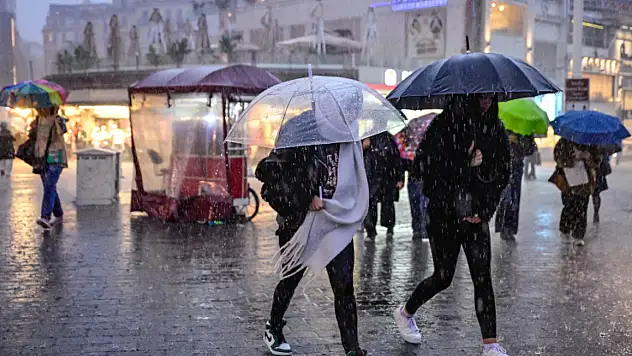 48 il için 'sarı' ve 'turuncu' kodlu uyarı