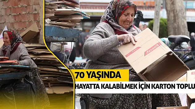70 Yaşında Hayatta Kalmak İçin Karton Topluyor!