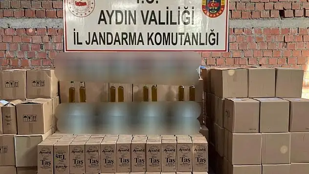 8 ton sahte zeytinyağı ele geçirildi
