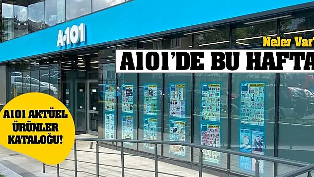 A101'de Bu Hafta Neler Var? A101 3 Nisan 2025 Kataloğu