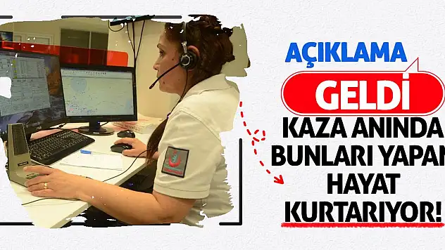 Açıklama geldi: Kaza anında bunları yapan hayat kurtarıyor!