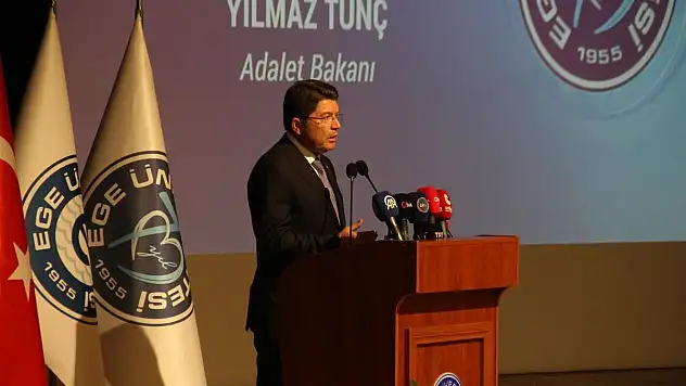 Adalet Bakanı Yılmaz Tunç: Yeni anayasaya ihtiyaç var!