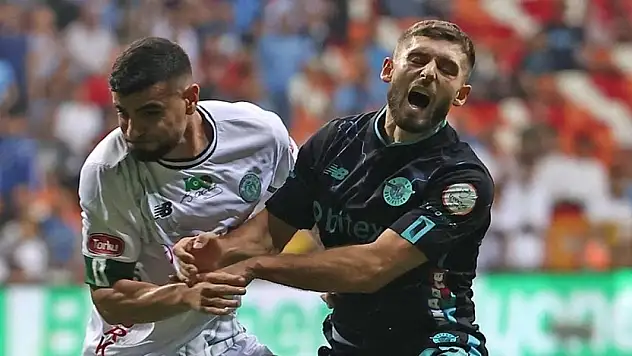 Adana Demirspor ile Konyaspor Süper Lig'deki 13. randevuda