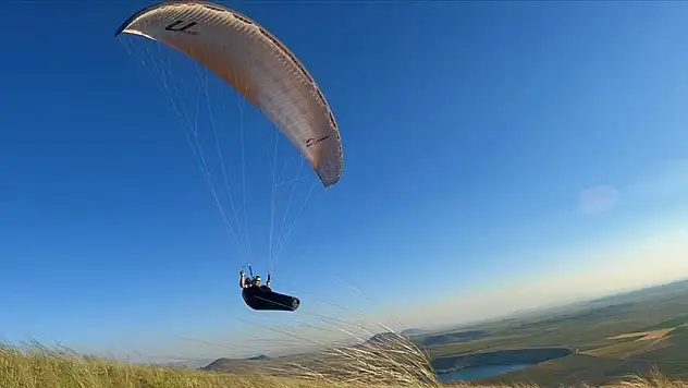 Adrenalin Tutkunları Konya'da Buluştu! Yamaç Paraşütü Heyecanı Dorukta