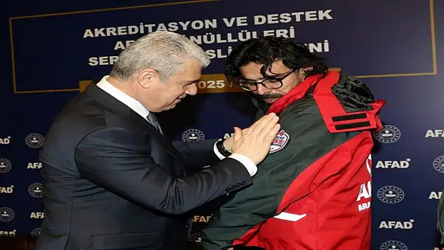 AFAD Gönüllülerinin sertifikaları verildi!
