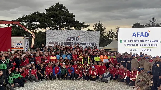 'Afetlere Karşı Dirençli Türkiye' için akreditasyon kampları Konya'da gerçekleşti!