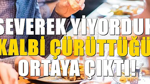 Ağzınıza bile sürmemelisiniz. Kalbi çürüttüğü ortaya çıkan besin