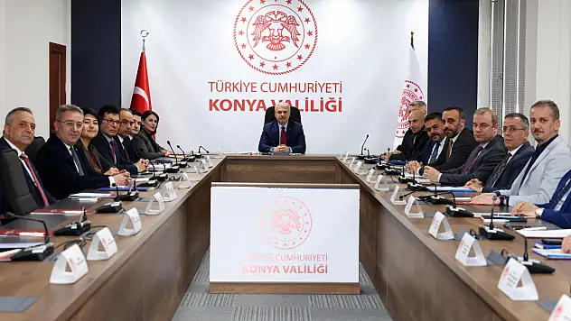 Ailenin korunmasına ilişkin toplantı Konya Valisi Akın başkanlığında yapıldı