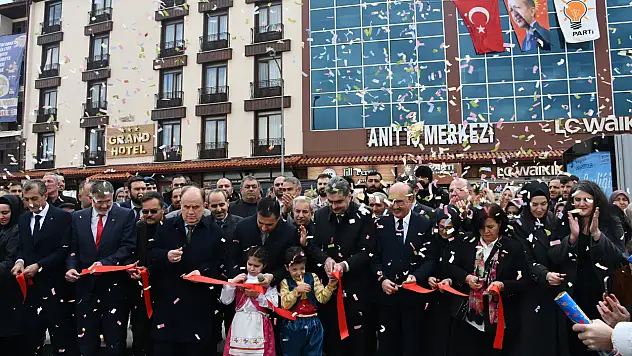 AK Parti Akşehir İlçe Başkanlığı yeni binasına kavuştu