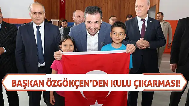 AK Parti Konya İl Başkanı Özgökçen'den Kulu Çıkarması!