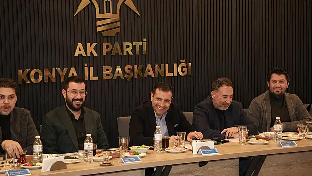 AK Parti Konya İl Başkanlığı'nda Gönül Sofrası Kuruldu
