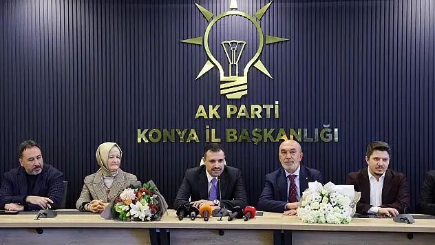 AK Parti Konya'da görev teslimi yapıldı