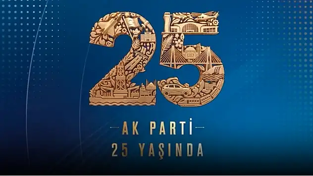 AK Parti'nin '25'inci yıl' logosu dikkat çekti