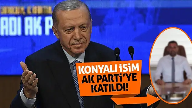 AK Parti'nin Yıldönümü Etkinliği Yapıldı! Konyalı İsim Ak Parti'ye Katıldı!